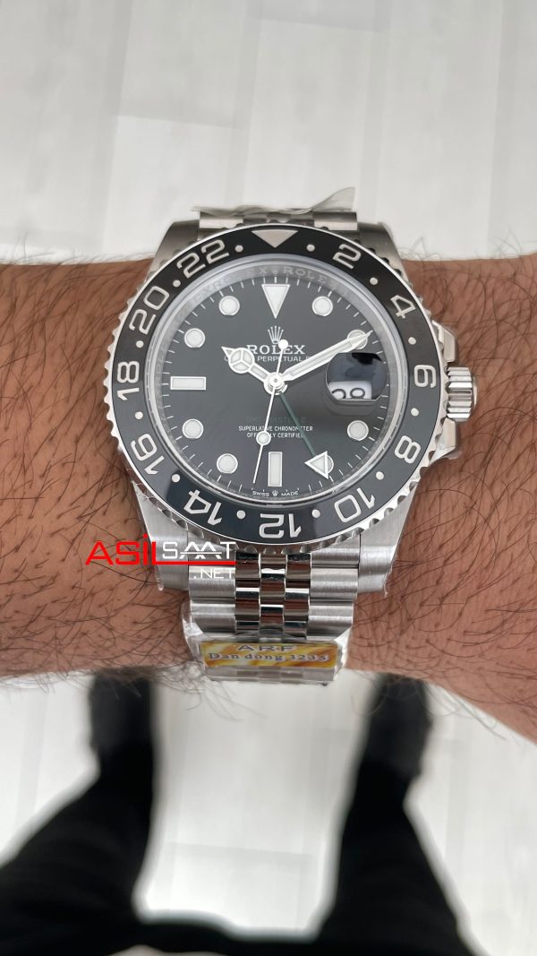 Rolex Bruce Wayne Gmt Master II 126710GRNR Jubilee 40mm DD3285 V3 Super Klon Swiss ETA Saat AR Factory Rolex Bruce Wayne Gmt Master II 126710GRNR Jubilee 40mm DD3285 V3 Super Klon Swiss ETA Saat AR Factory