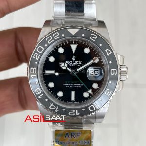 Rolex Bruce Wayne Gmt Master II 126710GRNR Oyster 40mm DD3285 V3 Super Klon Swiss ETA Saat AR Factory