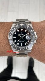 Rolex Bruce Wayne Gmt Master II 126710GRNR Oyster 40mm DD3285 V3 Super Klon Swiss ETA Saat AR Factory