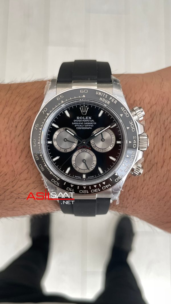 Rolex Cosmograph Daytona Baby Le Mans 126519LN Oysterflex 40mm 4131 Super Clone Swiss Eta Saat QF Factory