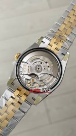Rolex Datejust Şampanya 126333 Champagne Dial Jubilee Two Tone Gold 36mm Super Clone Swiss ETA Saat AR Factory