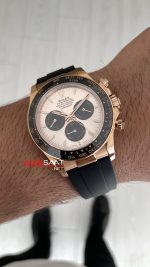 Rolex Daytona Sundust 126515LN Oysterflex 40mm DD4131 QF Factory Super Clone Swiss Eta Saat