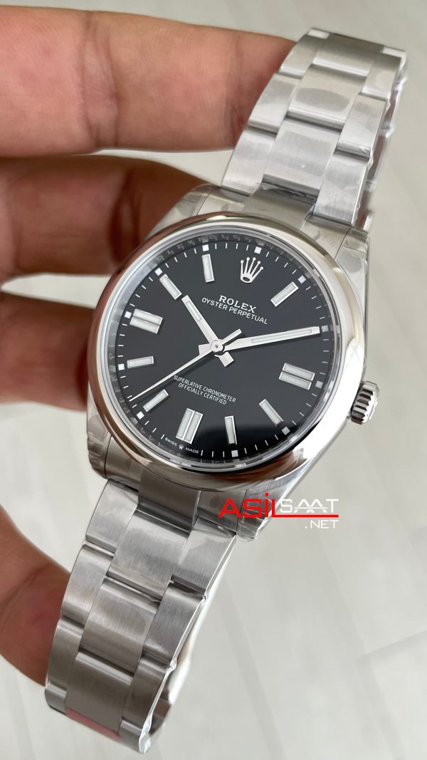 Rolex Oyster Perpetual Siyah 134300 Black Dial 41mm 3230 Super Clone ETA Swiss VS Factory Rolex Oyster Perpetual Siyah 134300 Black Dial 41mm 3230 Super Clone ETA Swiss VS Factory