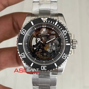 Rolex Submariner Andrea Pirlo Skeleton Artisans de Geneve 40mm 3130 Super Klon Swiss ETA Saat