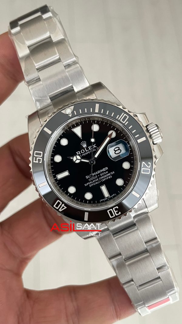 Rolex Submariner Date 116610LN 40mm 3135 Super Klon Swiss ETA Saat VS Factory Rolex Submariner Date 116610LN 40mm 3135 Super Klon Swiss ETA Saat VS Factory