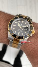 Rolex Submariner Date 126613LN Two Tone Gold 41mm DD3235 Super Klon Swiss ETA Saat AR Factory