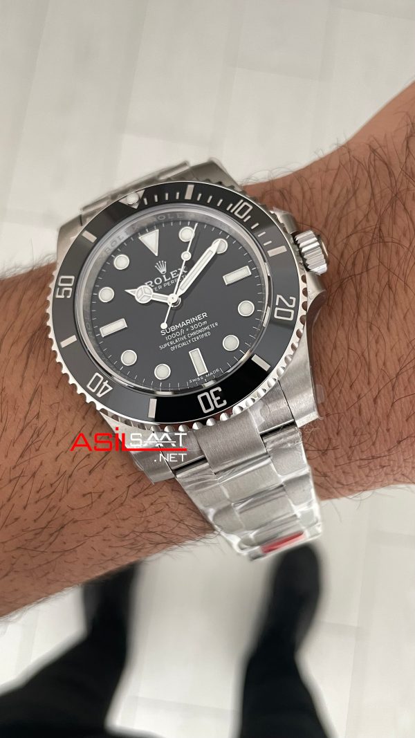 Rolex Submariner No Date 114060 40mm 3130 Super Klon Swiss ETA Saat VS Factory Rolex Submariner No Date 114060 40mm 3130 Super Klon Swiss ETA Saat VS Factory