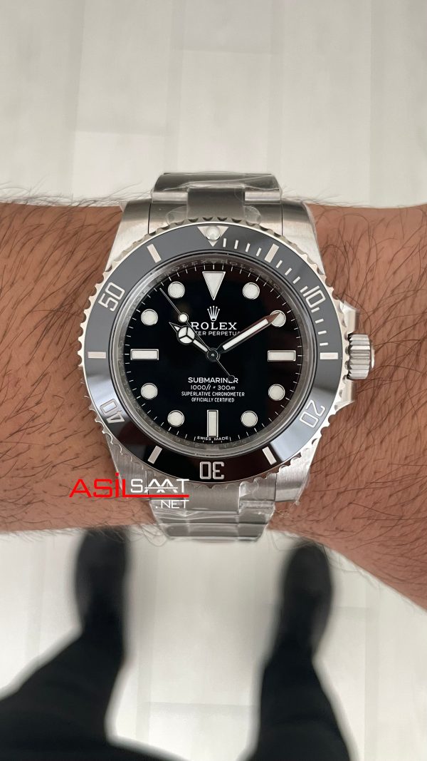 Rolex Submariner No Date 114060 40mm 3130 Super Klon Swiss ETA Saat VS Factory Rolex Submariner No Date 114060 40mm 3130 Super Klon Swiss ETA Saat VS Factory