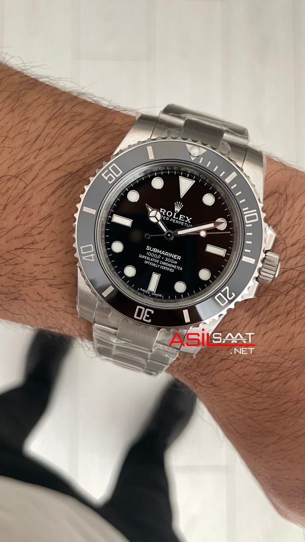 Rolex Submariner No Date 114060 40mm 3130 Super Klon Swiss ETA Saat VS Factory Rolex Submariner No Date 114060 40mm 3130 Super Klon Swiss ETA Saat VS Factory