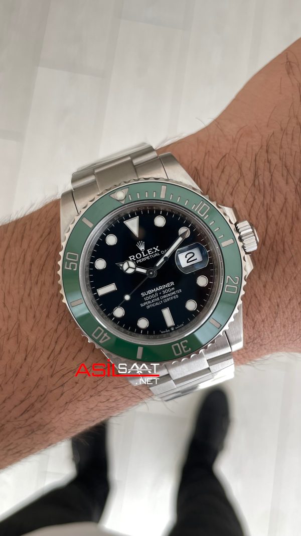 Rolex Submariner Starbucks 126610LV 41mm DD3235 Super Clone Swiss ETA Saat VS Factory Rolex Submariner Starbucks 126610LV 41mm DD3235 Super Clone Swiss ETA Saat VS Factory