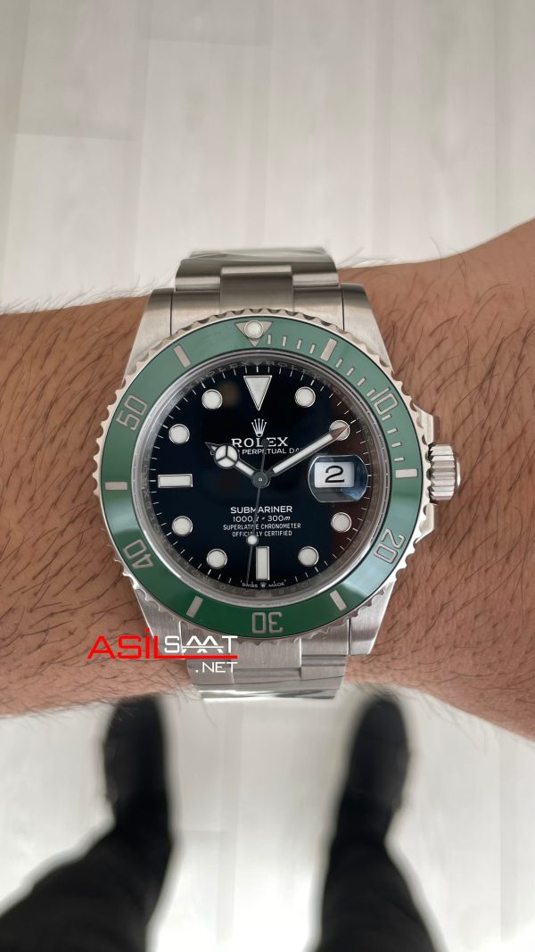 Rolex Submariner Starbucks 126610LV 41mm DD3235 Super Clone Swiss ETA Saat VS Factory Rolex Submariner Starbucks 126610LV 41mm DD3235 Super Clone Swiss ETA Saat VS Factory