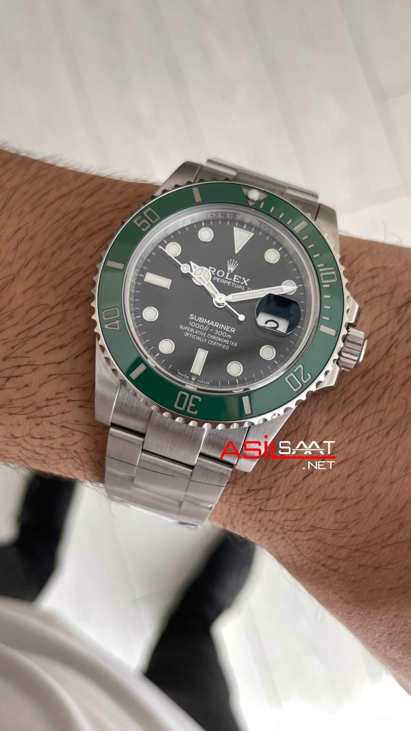 Rolex Submariner Starbucks 126610LV 41mm DD3235 Super Clone Swiss ETA Saat VS Factory Rolex Submariner Starbucks 126610LV 41mm DD3235 Super Clone Swiss ETA Saat VS Factory