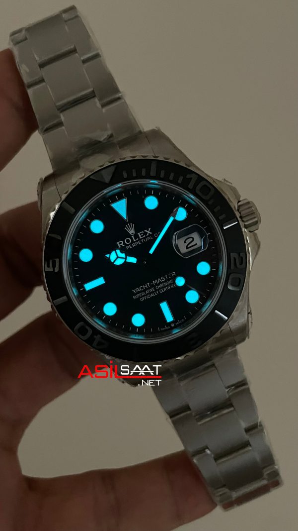 Rolex Yacht Master Titanium RLX 226627 Siyah Kadran 42mm DD3235 Super Clone Swiss ETA Saat TW Factory Rolex Yacht Master Titanium RLX 226627 Siyah Kadran 42mm DD3235 Super Clone Swiss ETA Saat TW Factory