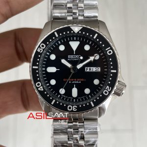 Seiko SKX007J Diver 200M Jubilee Siyah Kadran 42mm