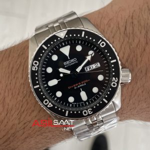 Seiko SKX007J Diver 200M Jubilee Siyah Kadran 42mm