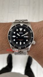 Seiko SKX007J Diver 200M Jubilee Siyah Kadran 42mm
