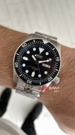 Seiko SKX007J Diver 200M Jubilee Siyah Kadran 42mm