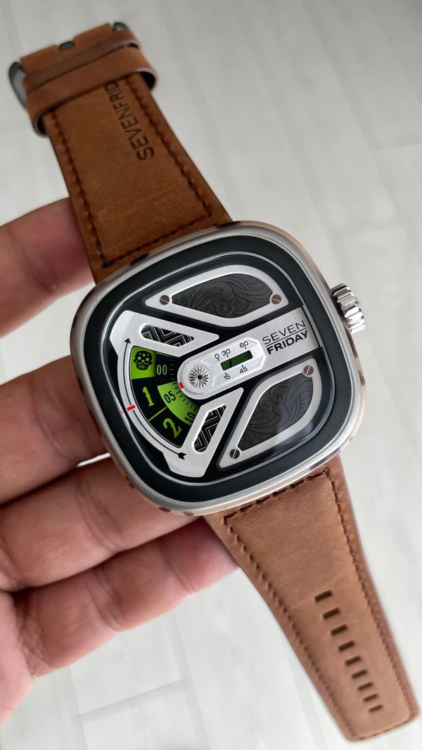 SevenFriday M Series El Charro M1B/02 Kahverengi 47mm SevenFriday M Series El Charro M1B/02 Kahverengi 47mm