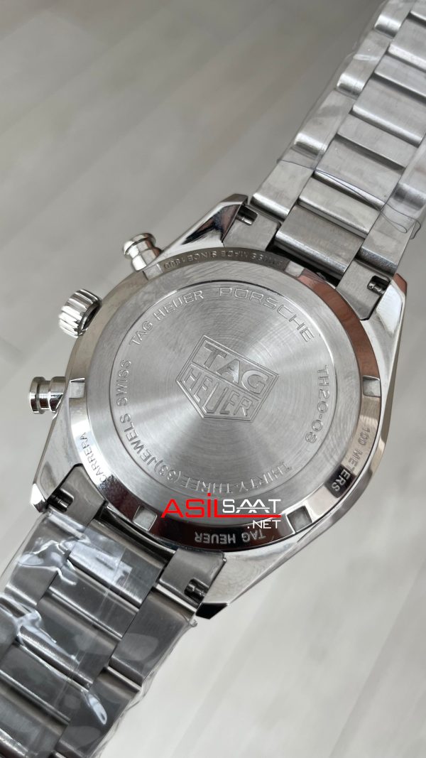 TAG Heuer Porsche Carrera Chronograph Mavi 40mm Replika Saat TAG Heuer Porsche Carrera Chronograph Mavi 40mm Replika Saat
