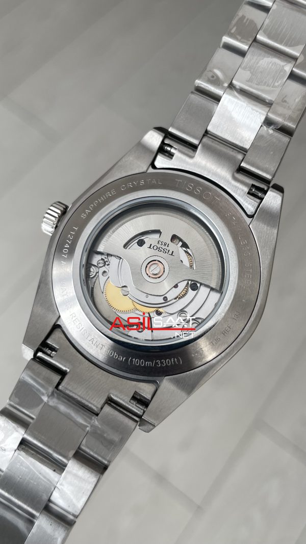 Tissot Gentleman Tourbillon PowerMatic 80 Open Heart Mavi 40mm Erkek Kol Saati