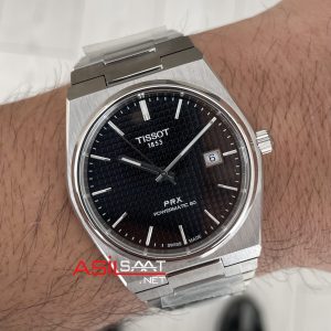 Tissot PRX Powermatic 80 Siyah 40mm Erkek Kol Saati