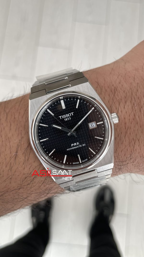 Tissot PRX Powermatic 80 Siyah 40mm Erkek Kol Saati