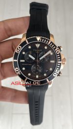 Tissot Seastar 1000 Chronograph Rose 45mm Siyah Kadran