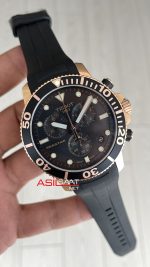 Tissot Seastar 1000 Chronograph Rose 45mm Siyah Kadran