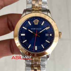 Versace Hellenyium Mavi 42mm Two Tone Gold