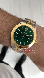 Versace Hellenyium Yeşil 42mm Two Tone Gold