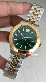 Versace Hellenyium Yeşil 42mm Two Tone Gold