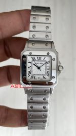 Cartier Santos Galbée Beyaz Kadran W20060D6 Silver 29mm Kadın Kol Saati