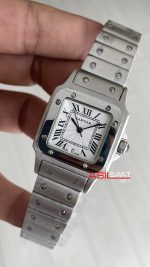 Cartier Santos Galbée Beyaz Kadran W20060D6 Silver 29mm Kadın Kol Saati
