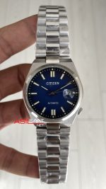 Citizen Tsuyosa Mavi Silver 40mm Replika Saat