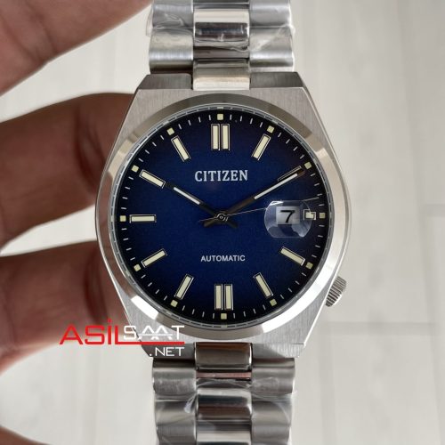 Citizen Tsuyosa Mavi Silver 40mm Replika Saat