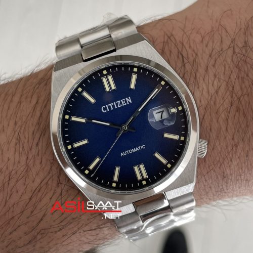 Citizen Tsuyosa Mavi Silver 40mm Replika Saat