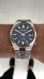 Citizen Tsuyosa Mavi Silver 40mm Replika Saat