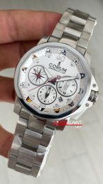 Corum Admiral's Cup Challenger 44mm Beyaz Kadran 7750 Swiss ETA Saat