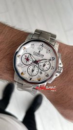 Corum Admiral's Cup Challenger 44mm Beyaz Kadran 7750 Swiss ETA Saat