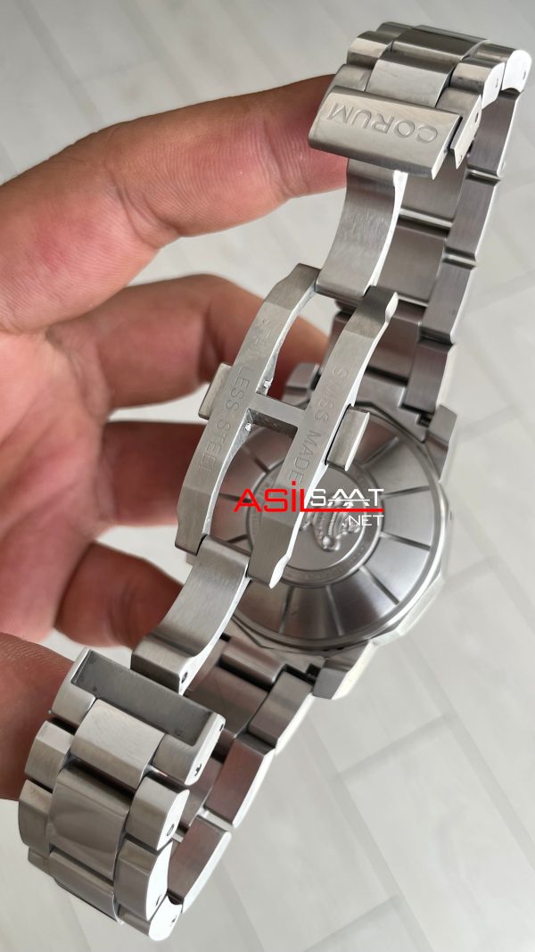 Corum Admiral's Cup Challenger 44mm Beyaz Kadran 7750 Swiss ETA Saat Corum Admiral's Cup Challenger 44mm Beyaz Kadran 7750 Swiss ETA Saat