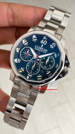 Corum Admiral's Cup Challenger 44mm Siyah Kadran 7750 Swiss ETA Saat