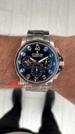 Corum Admiral's Cup Challenger 44mm Siyah Kadran 7750 Swiss ETA Saat
