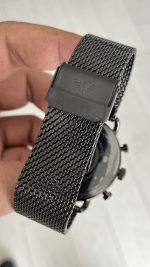 Emporio Armani Aviator AR11142 PVD Black 43mm Siyah Kadran