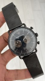 Emporio Armani Aviator AR11142 PVD Black 43mm Siyah Kadran