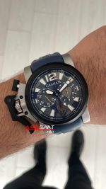 Graham Chronofighter Oversize Mavi 47mm Replika Saat