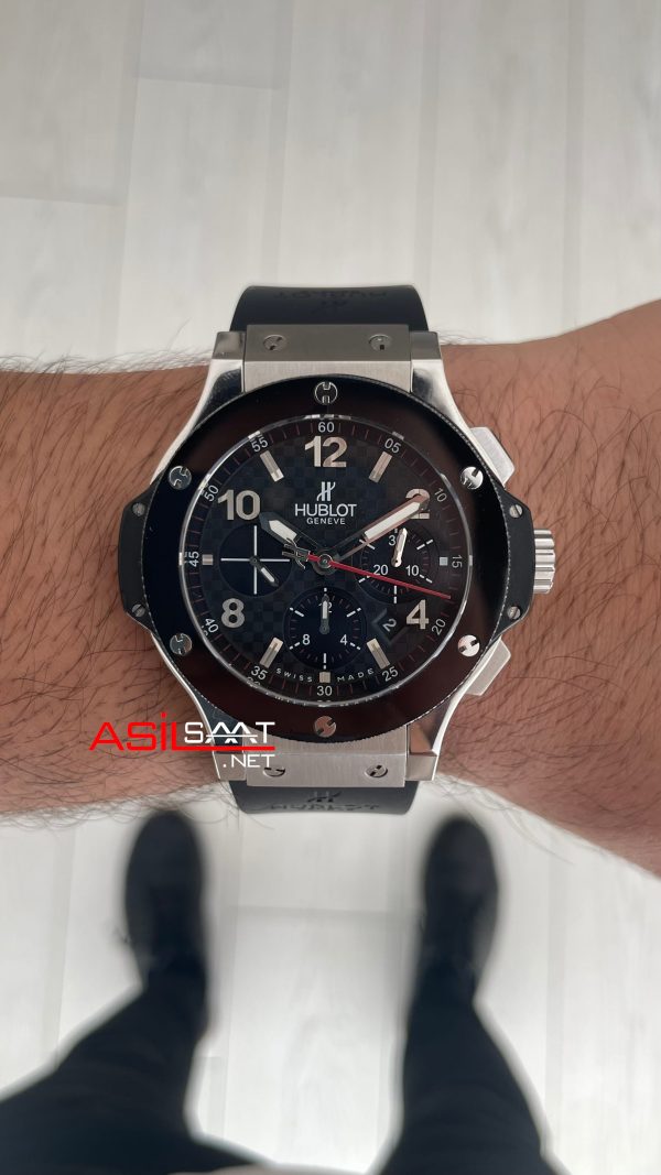 Hublot Big Bang Ceramic 44mm 301.SB.131.RX Swiss ETA Saat Hublot Big Bang Ceramic 44mm 301.SB.131.RX Swiss ETA Saat