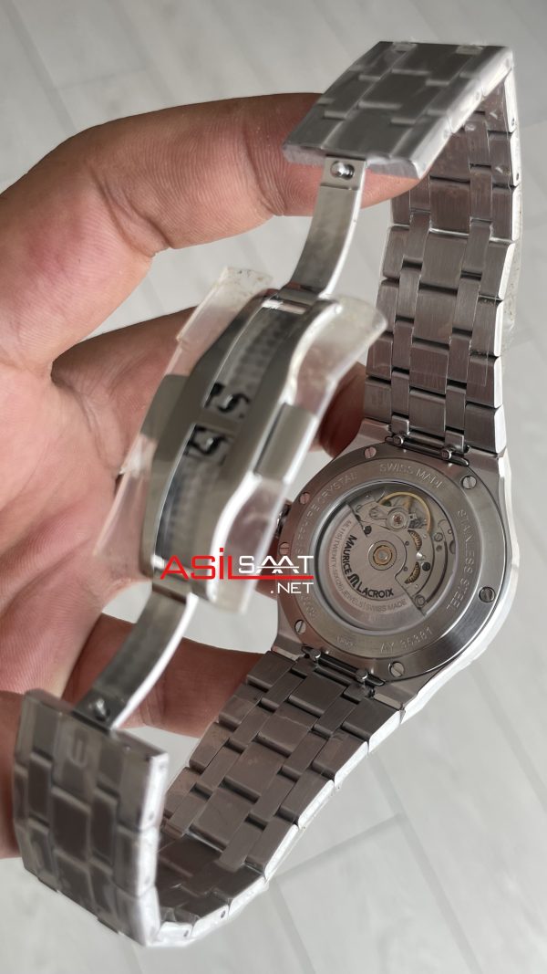 Maurice Lacroix Aikon AI6008 Buz Mavisi 42mm Swiss ETA Saat