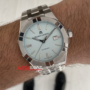 Maurice Lacroix Aikon AI6008 Buz Mavisi 42mm Swiss ETA Saat