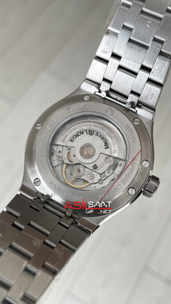 Maurice Lacroix Aikon AI6008 Buz Mavisi 42mm Swiss ETA Saat