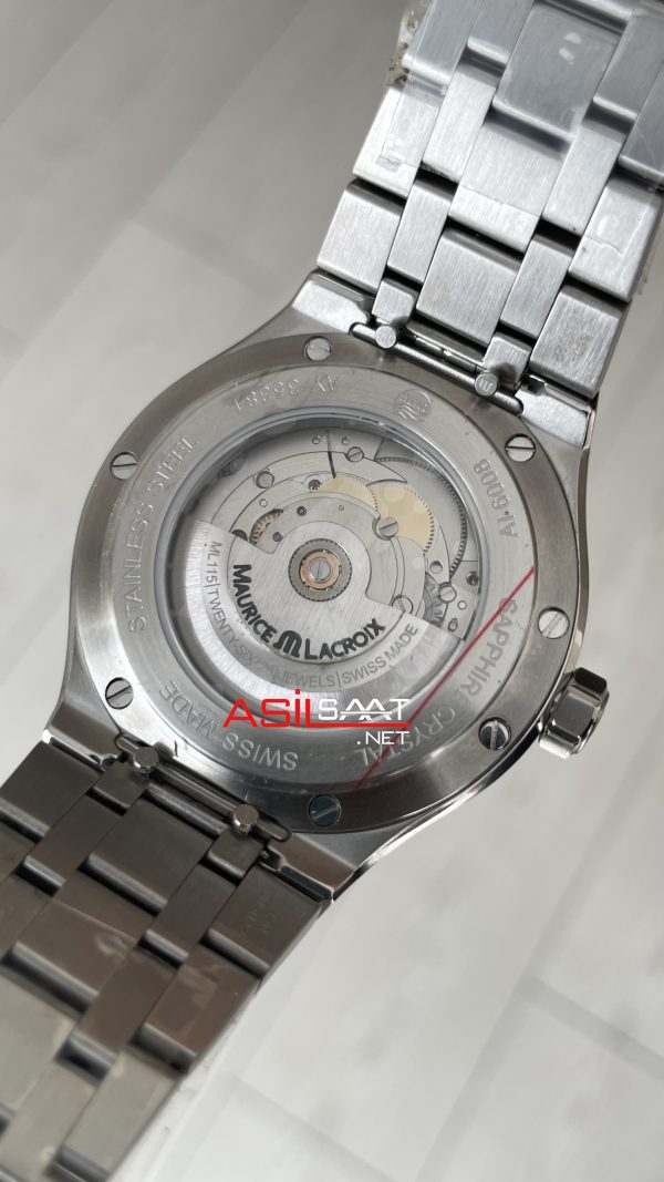 Maurice Lacroix Aikon AI6008 Buz Mavisi 42mm Swiss ETA Saat